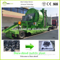 Dura-shred low cost used tire recycling oil machine price